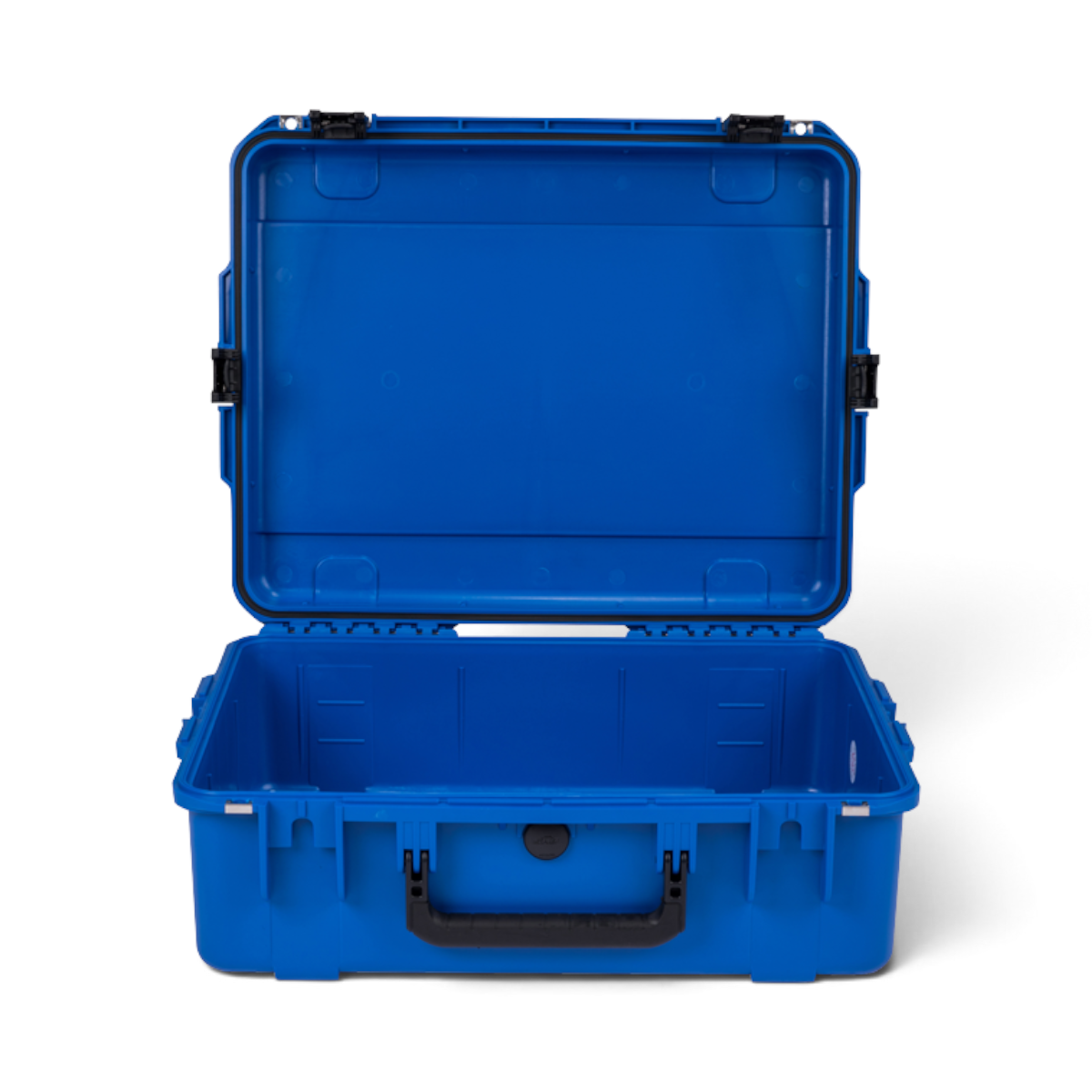 SKB Cases iSeries 2217-8 blue waterproof injection molded polypropylene equipment case with open lid
