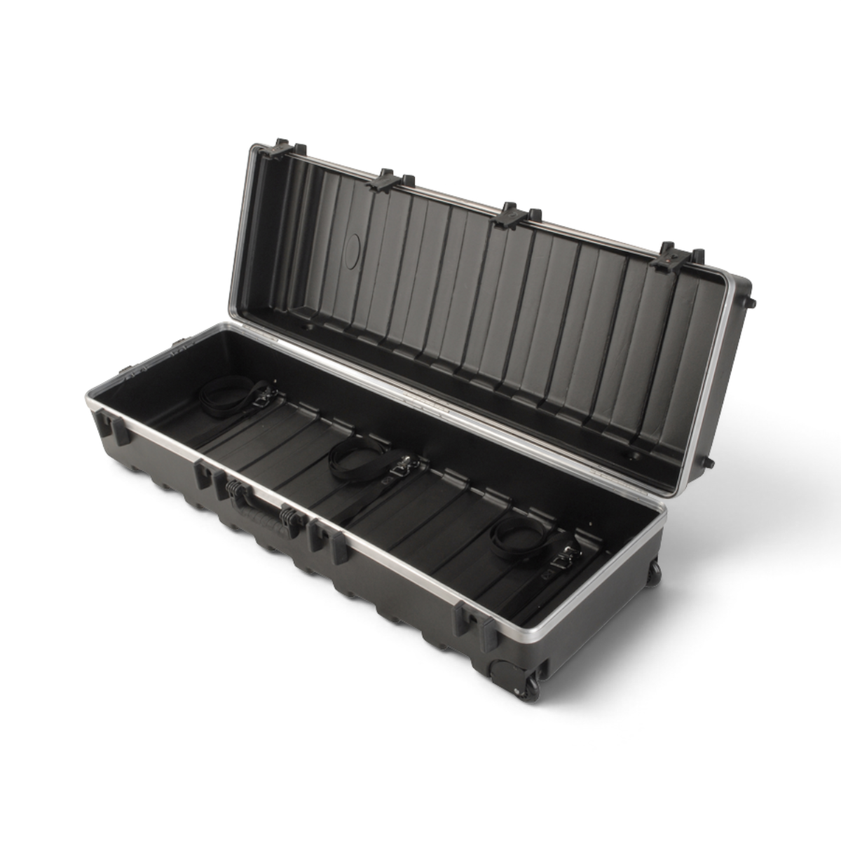SKB Cases vSeries 4816 black polyethylene hard-shell equipment case with TSA latches and internal securing straps