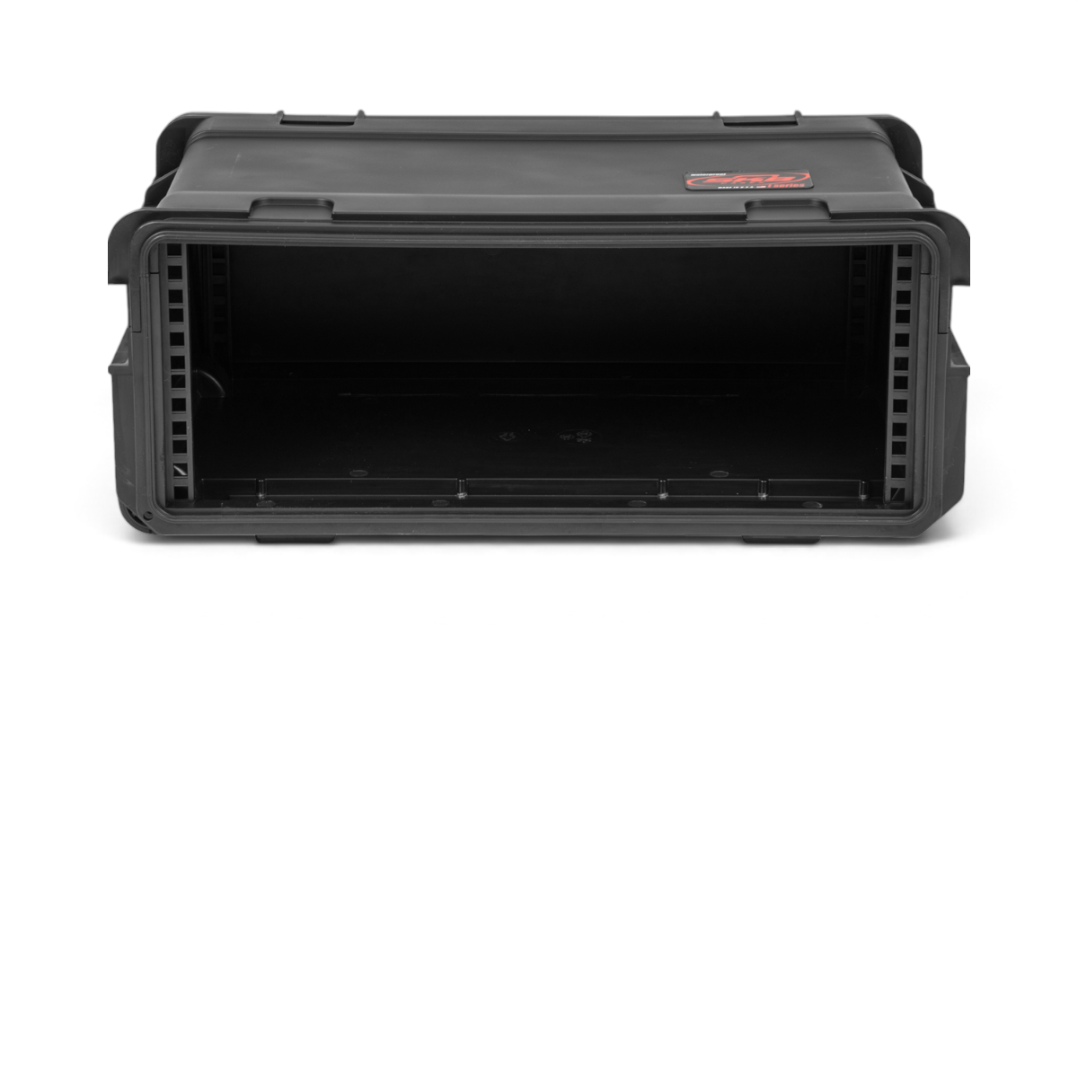 Empty Compact Rack with Wheels highlighting spacious interior and reinforced structure for household and industrial use.