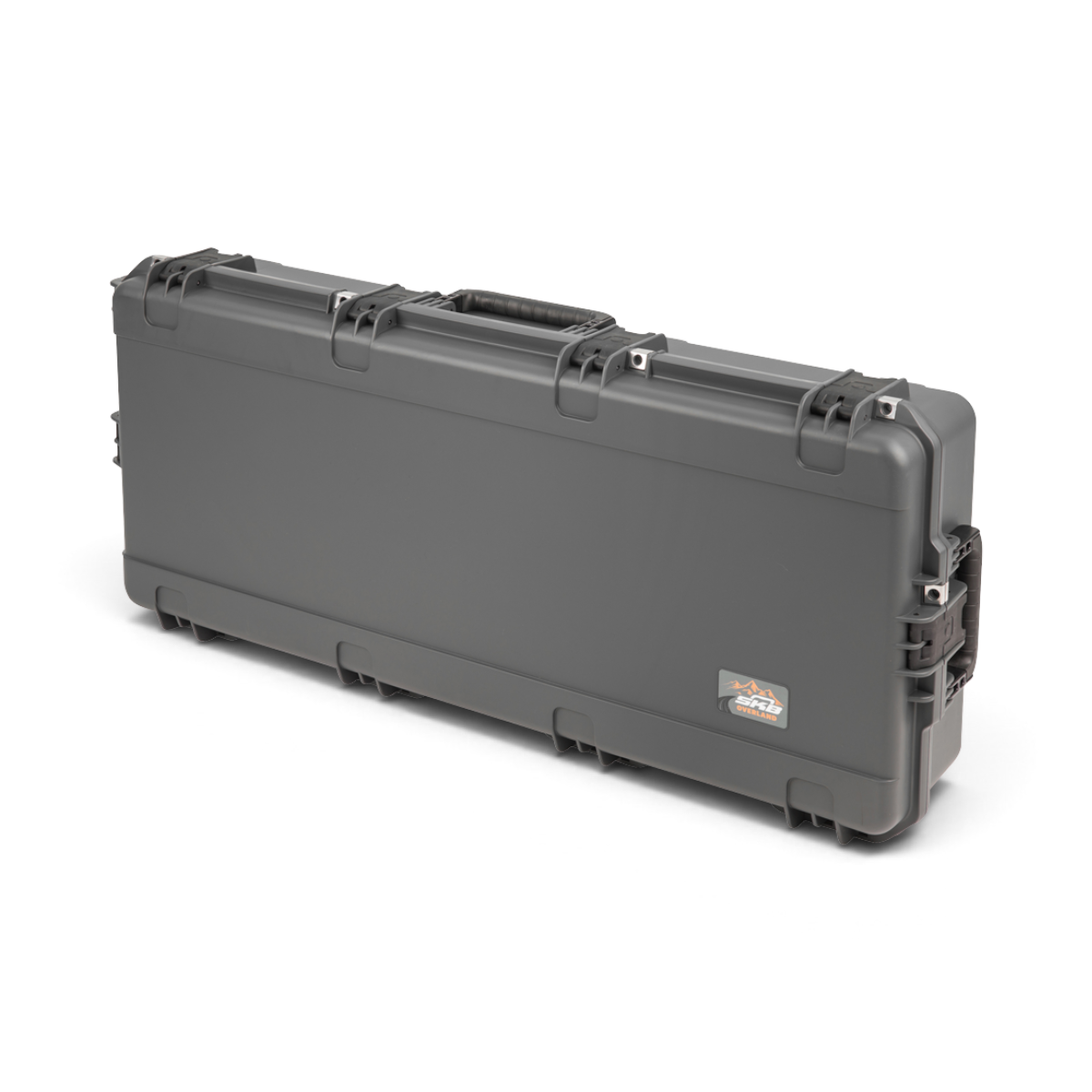 SKB Cases iSeries 4217-7 Overland waterproof storage case in charcoal grey with durable polypropylene construction.