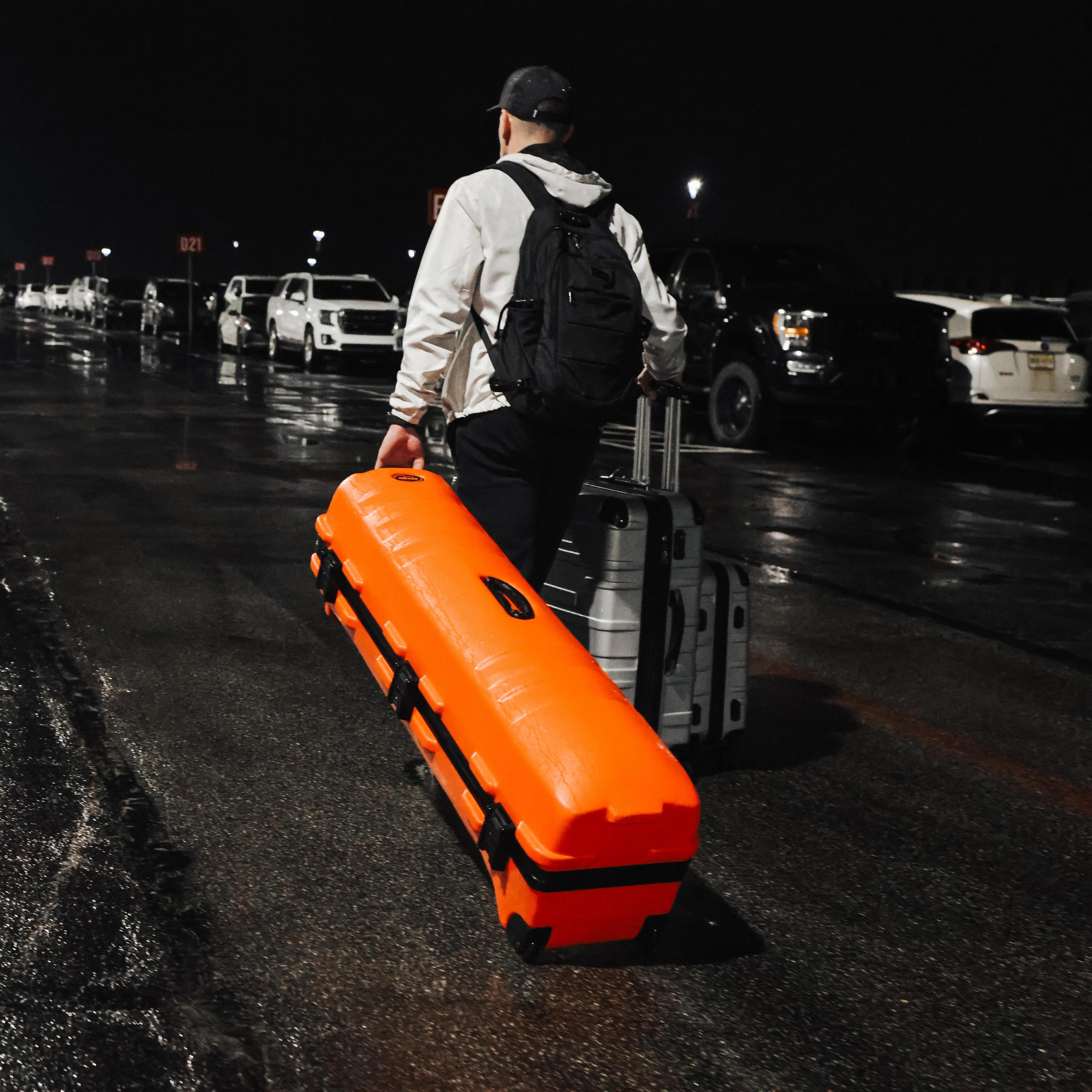 SKB ATA Staff Pro XL Golf Case Orange | High Protection