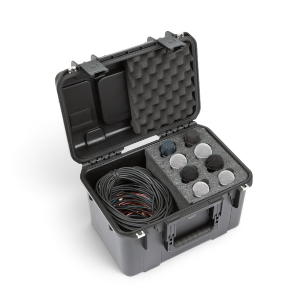 iSeries 8-Mic Case - Microphone Storage | Waterproof, Durable