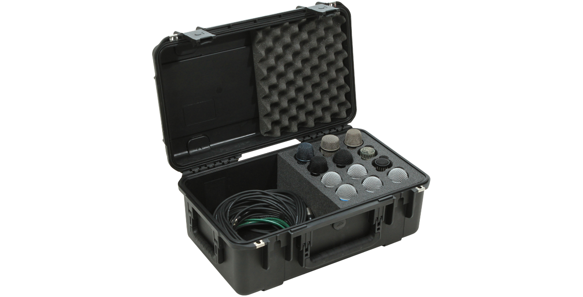 Microphone Case for 12 Mics - iSeries | Durable Waterproof Design