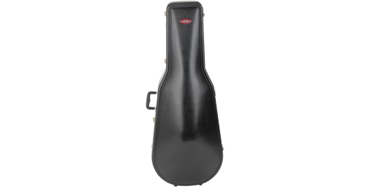 4/4 Cello Deluxe case with EPS interior, black hard shell design for secure transport and protection. Features durable handle and reinforced edges.