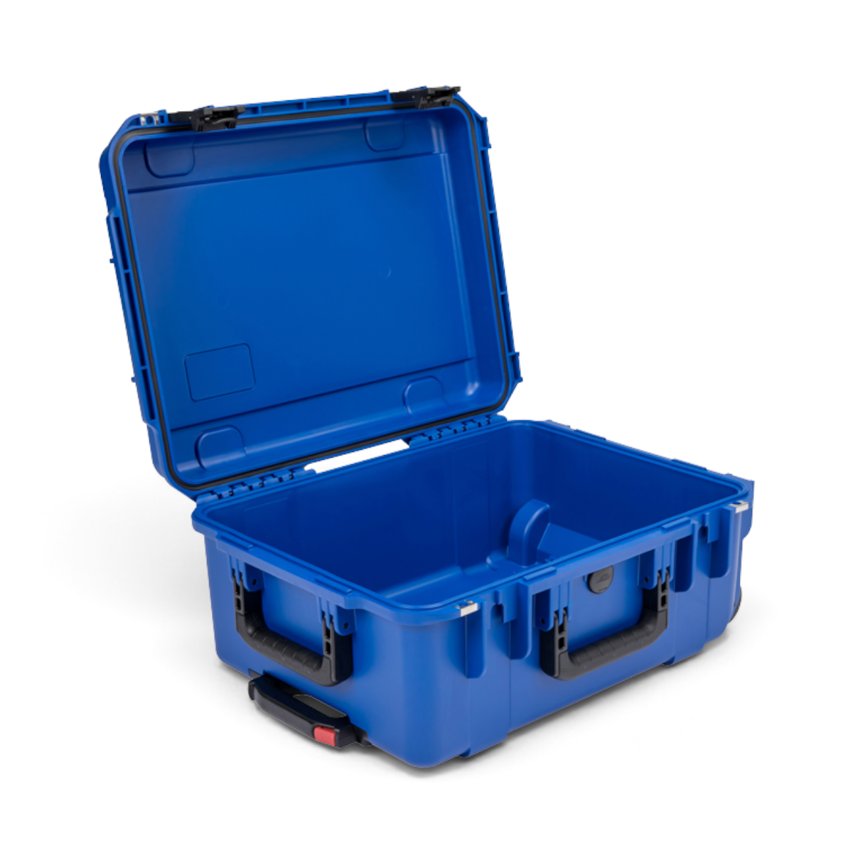 SKB Cases iSeries 1914-8 blue waterproof injection molded polypropylene equipment case with open lid