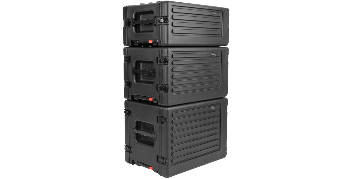 8U rSeries Shallow Rolling Rack