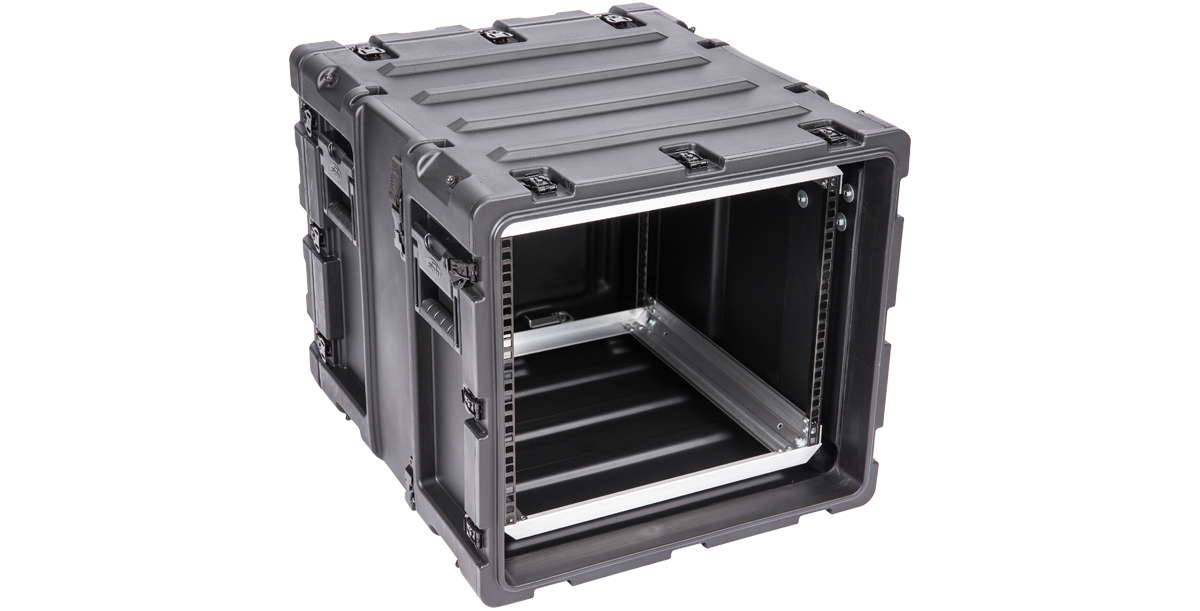 9U Shockproof Rack Case - Secure Electronics Transport