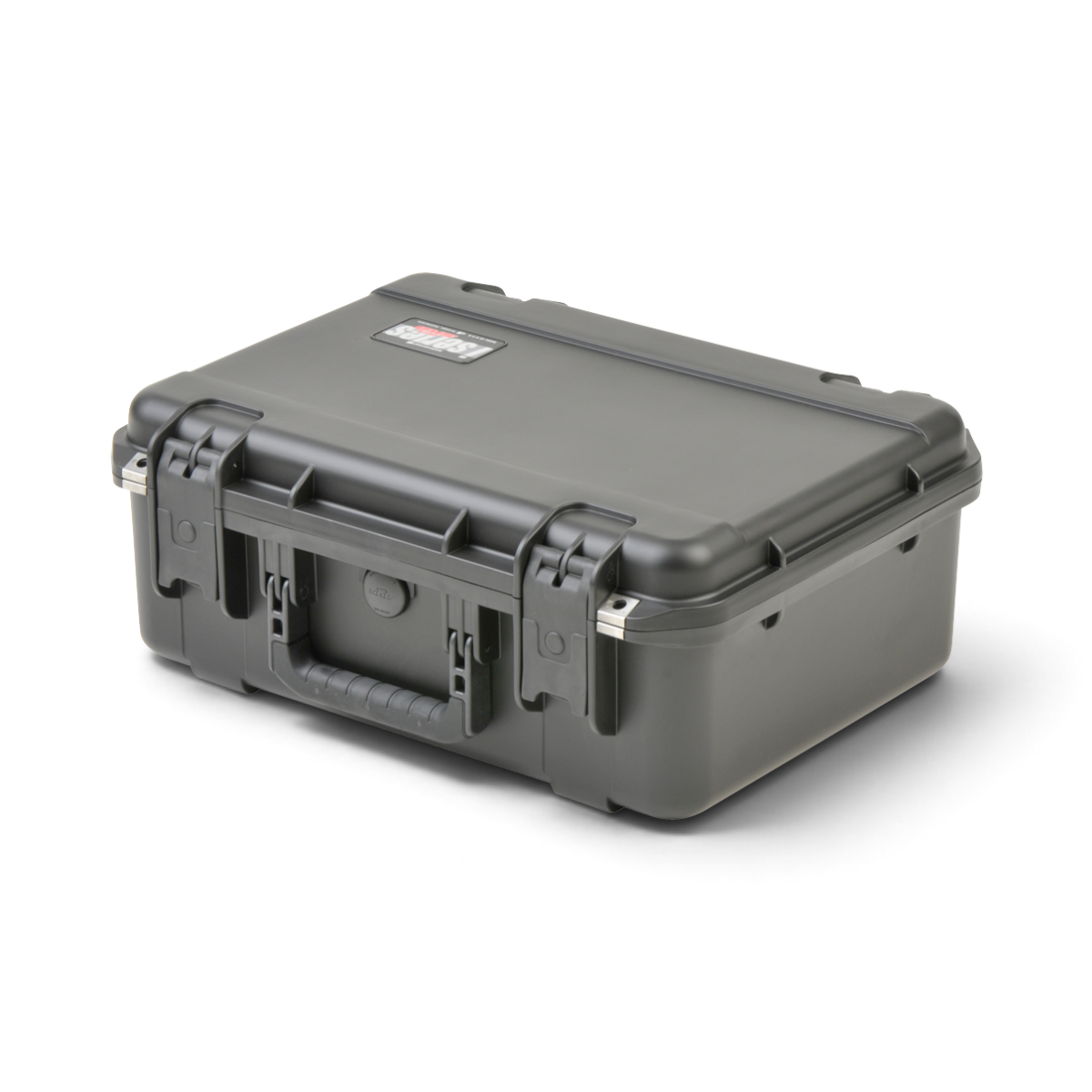 SKB Cases iSeries 1813-7 waterproof wireless microphone case in black with a durable polypropylene exterior
