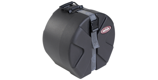 Angled view of 6 x 10 Snare Drum Case showing rugged design and reinforced edges for maximum drum protection and portability.