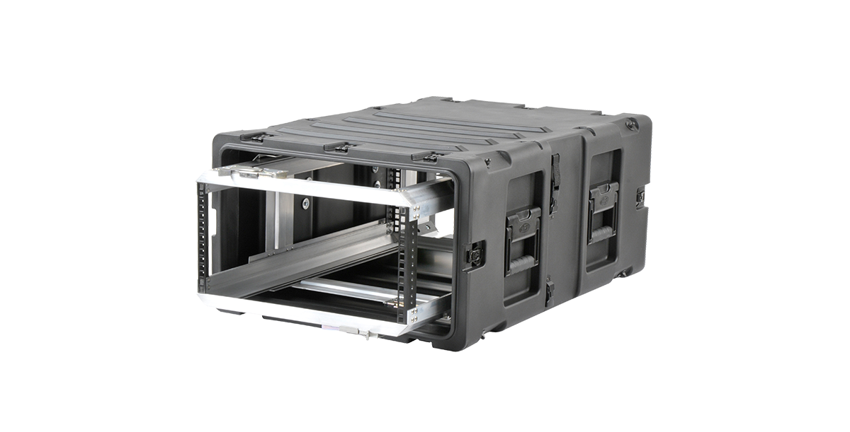 5U 30-inch rack with extended removable chassis, built for dustproof and heat-resistant performance in demanding environments.