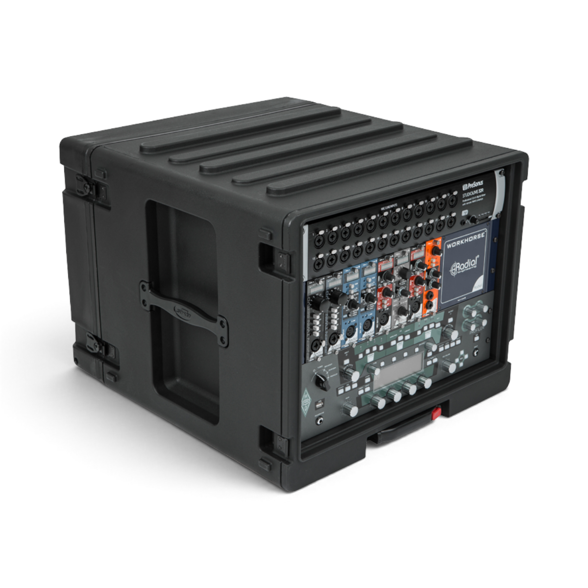 8U SKB Rolling Rack - Easy Transport | Strong, Durable Roto-Molded