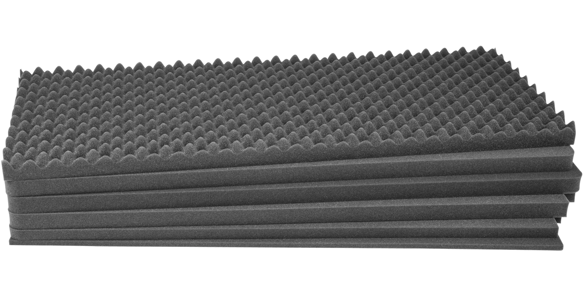 Durable 3i-4719-8 Foam Replacement Layers stacked for vacuum accessory kits, offering custom-fit protection for household case inserts.