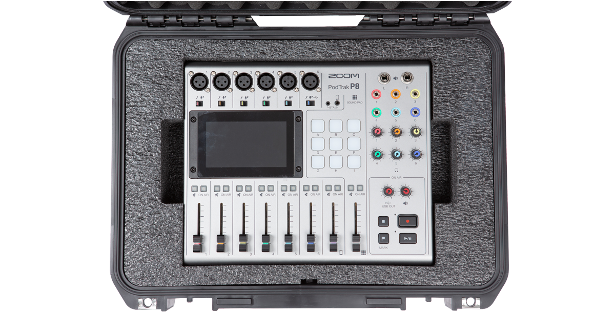 iSeries 1711-6 Zoom PodTrak P8 Case