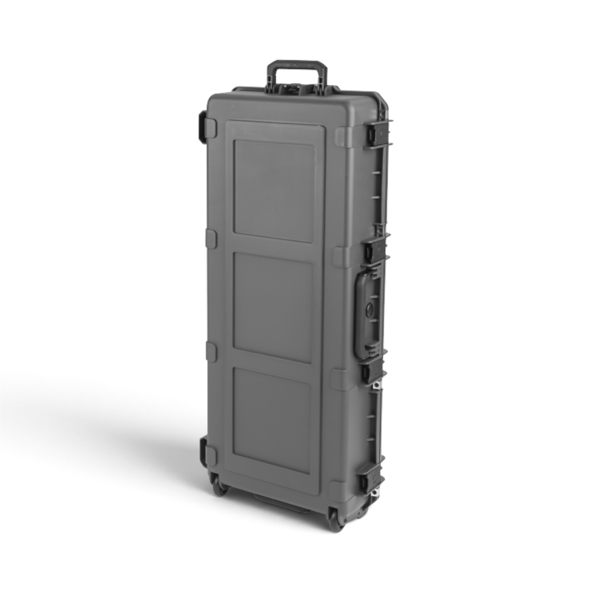 SKB Cases iSeries 4217-7 Overland waterproof hard case in charcoal grey with durable polypropylene construction.