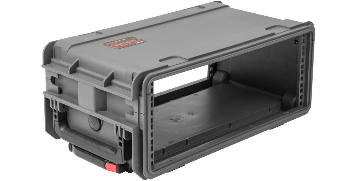 Compact Molded Rack with Wheels - Light & Secure