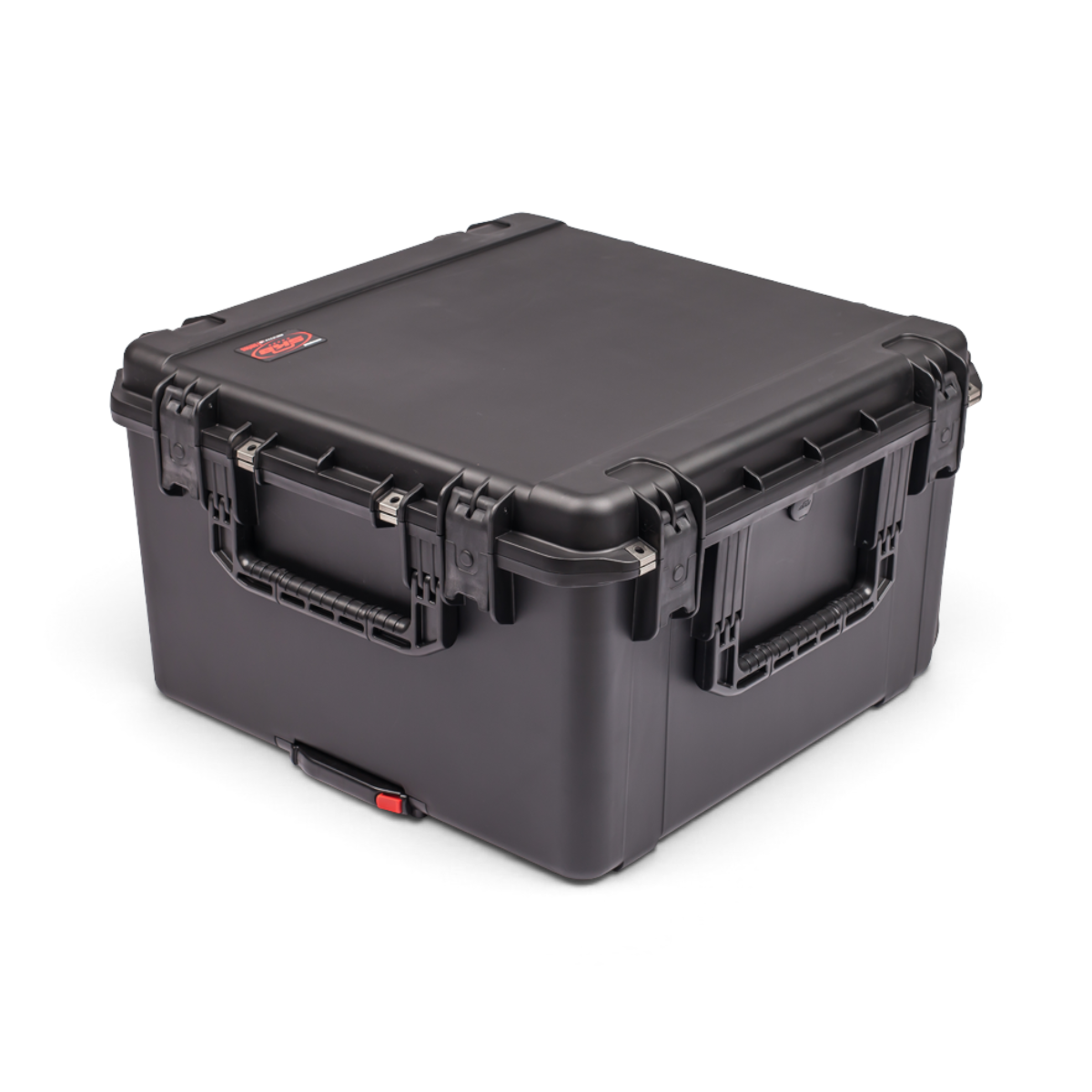 SKB Cases iSeries 2424-14 black waterproof injection molded polypropylene equipment case with heavy-duty latches