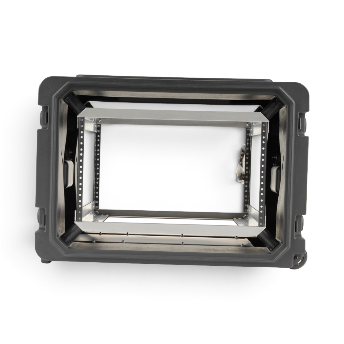 Rolling Shock Rack 20 Inch - Secure Storage with deep interior and low-profile design, ideal for pro audio gear and vacuum accessory kits.