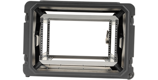 Rolling Shock Rack 20 Inch - Secure Storage with deep interior and low-profile design, ideal for pro audio gear and vacuum accessory kits.