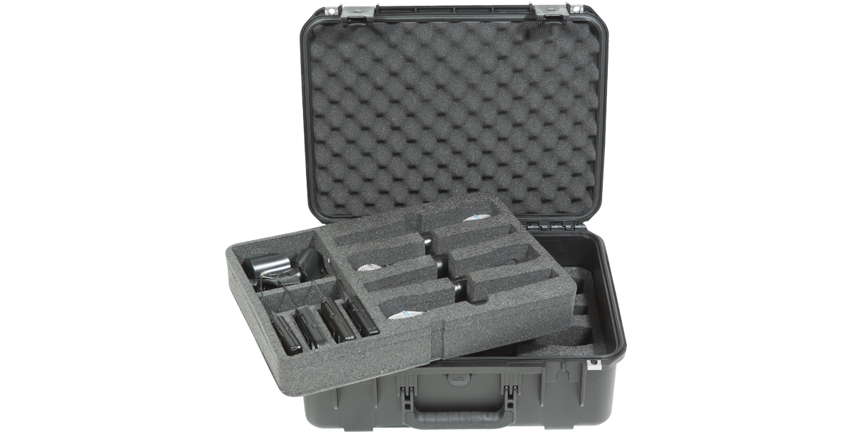 Wireless Mic Case Waterproof - 8 Mics | Durable & Waterproof