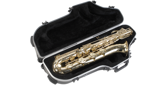 Contoured Pro Baritone Sax Case with Wheels