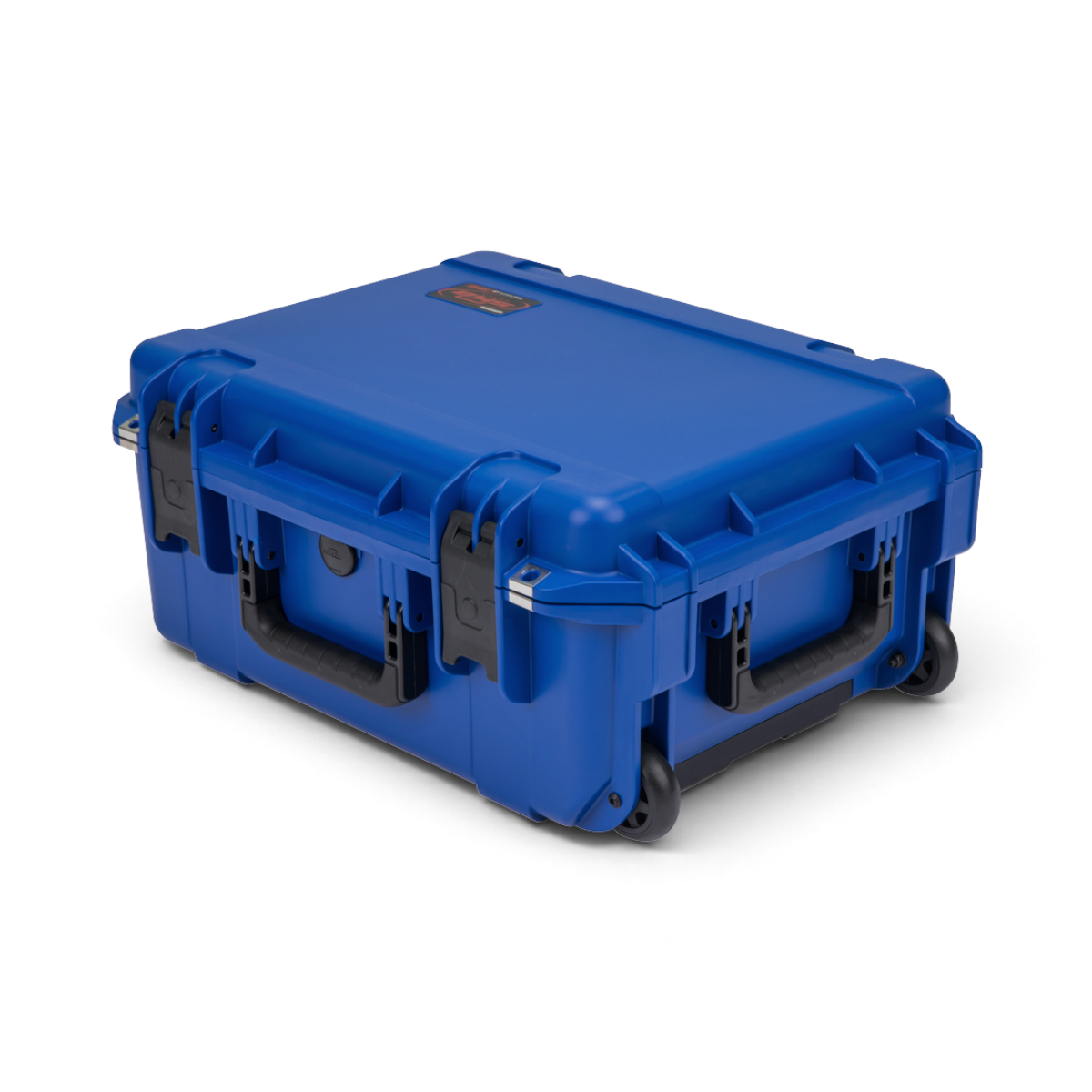 SKB Cases iSeries 1914-8 waterproof blue polypropylene equipment case with wheels and secure trigger latches