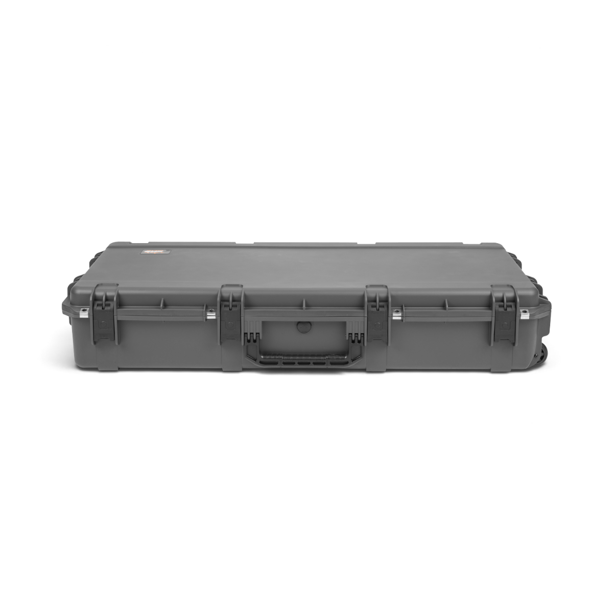 SKB Cases iSeries 4719-8 Overland waterproof storage case in charcoal grey with heavy-duty latches and handle.