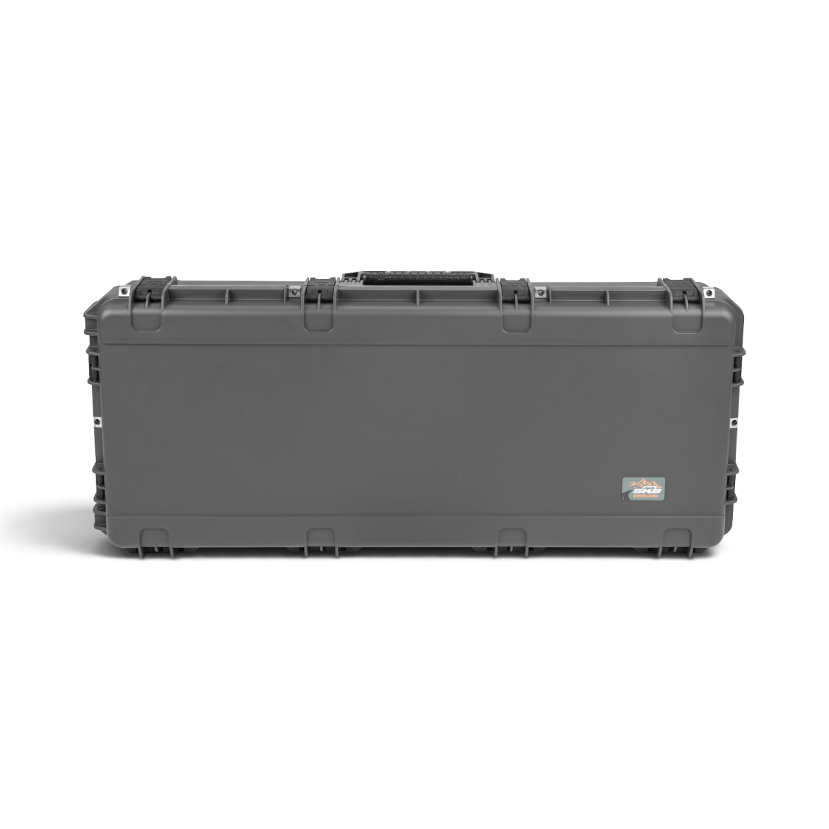 SKB Cases iSeries 4719-8 Overland waterproof storage case in charcoal grey with durable polypropylene construction.