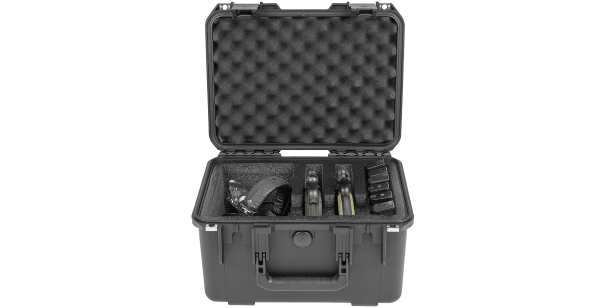 iSeries 1510-9 2-Handgun Case
