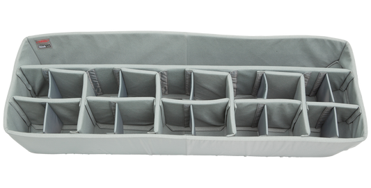 Think Tank Divider Set - iSeries 4414-10 with custom foam compartments and hinged dividers for organizing camera or lighting gear in hard cases.