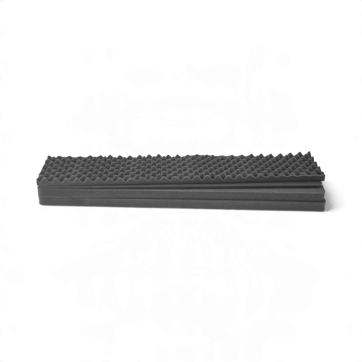 Layered foam for 3i-4909-5 replacement insert with egg-crate top layer, ideal for customizing protection in single-lid cases.