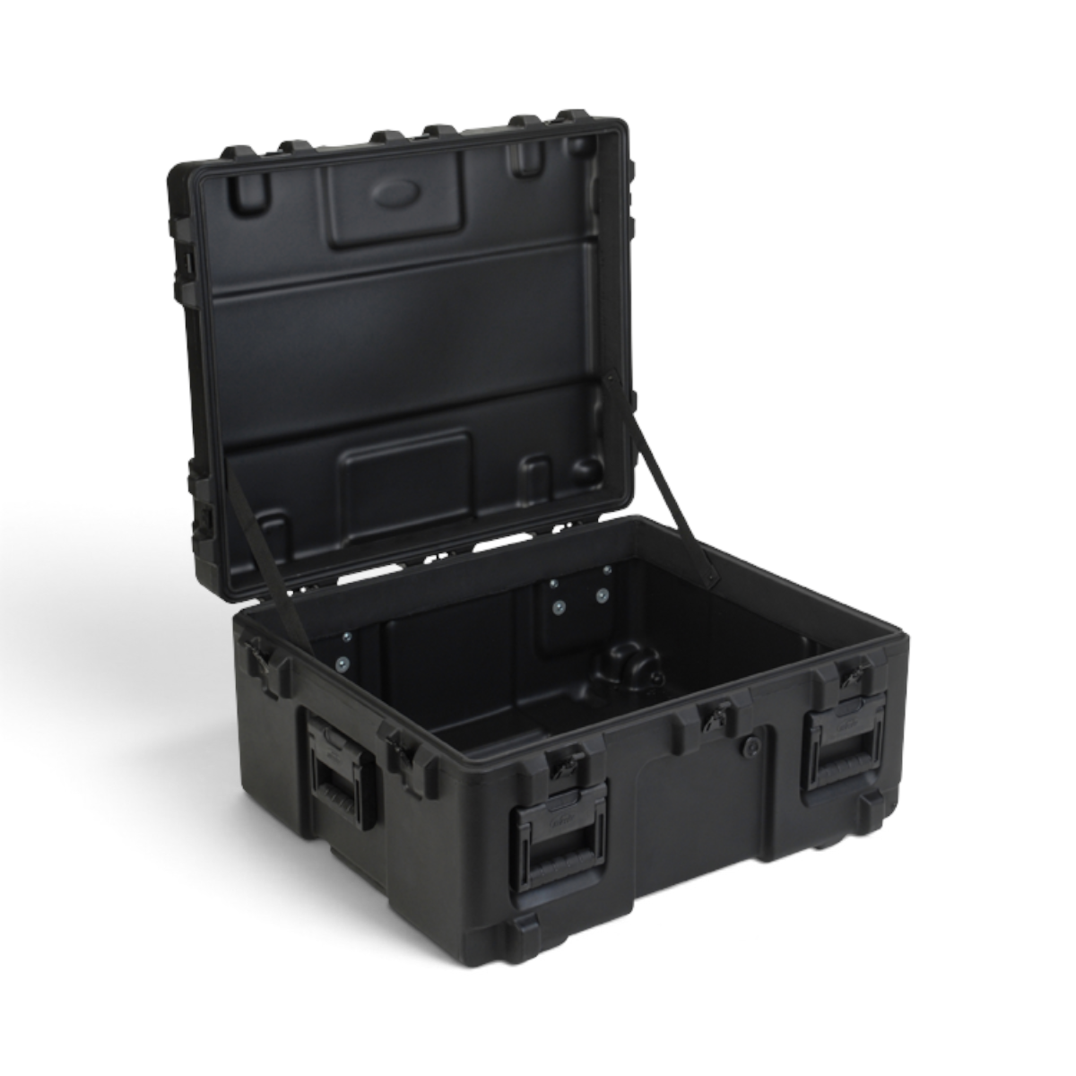 SKB Cases rSeries 3025-15 black roto-molded military-grade waterproof equipment case with open lid