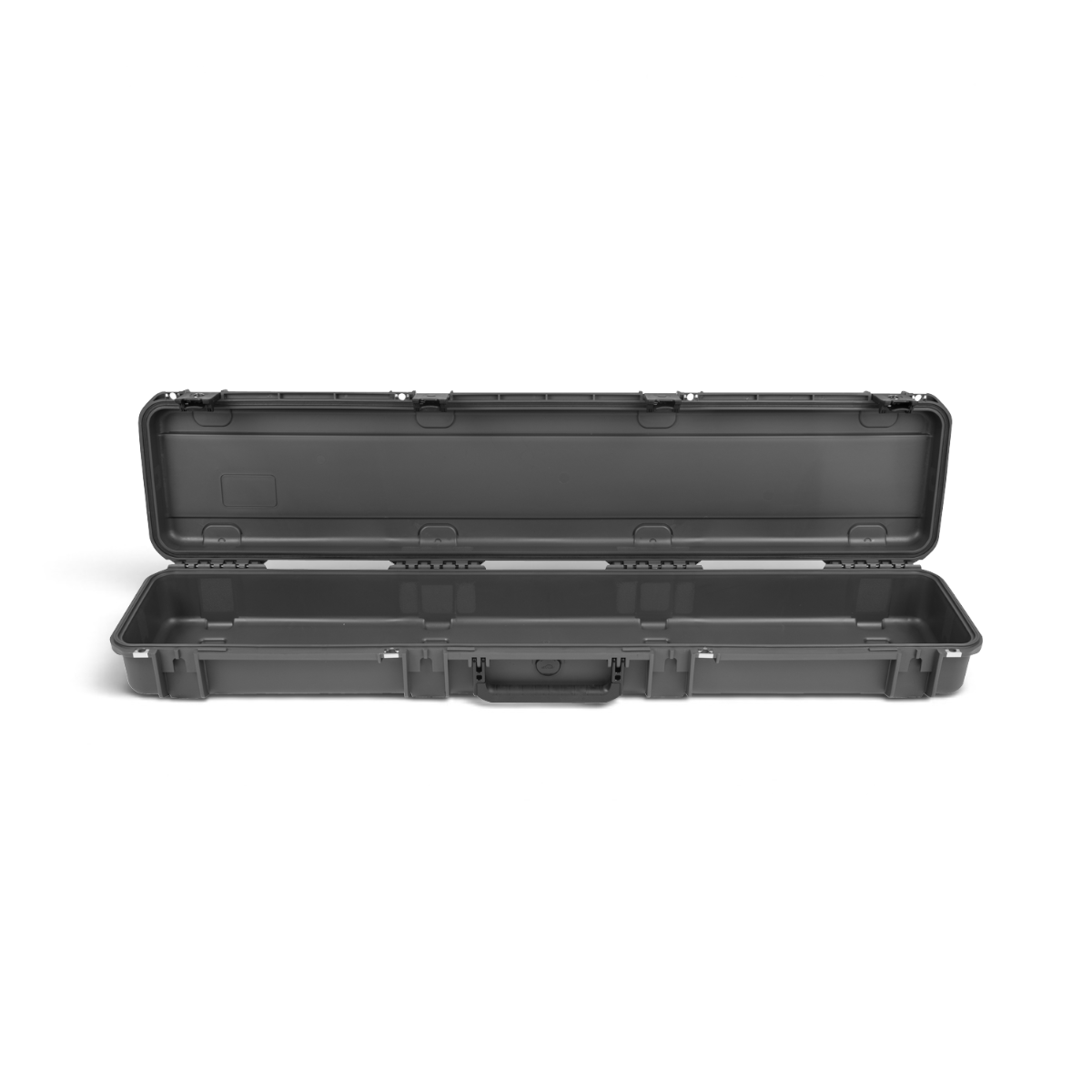 SKB Cases iSeries 4909-5 Overland charcoal grey waterproof injection molded polypropylene equipment case open view