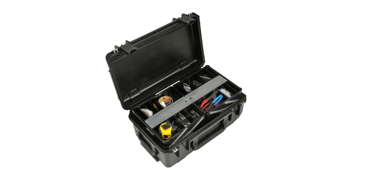 iSeries 2011-7 Tech Box - Dual Trays | Waterproof Case iSeries 2011-7 Tech Box - Dual Trays | Waterproof Case