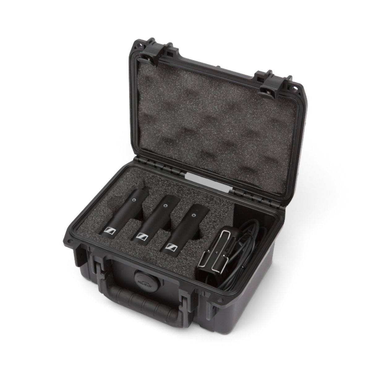 SKB Cases iSeries waterproof hard case with custom foam interior for Sennheiser XSW-D ENG wireless audio system