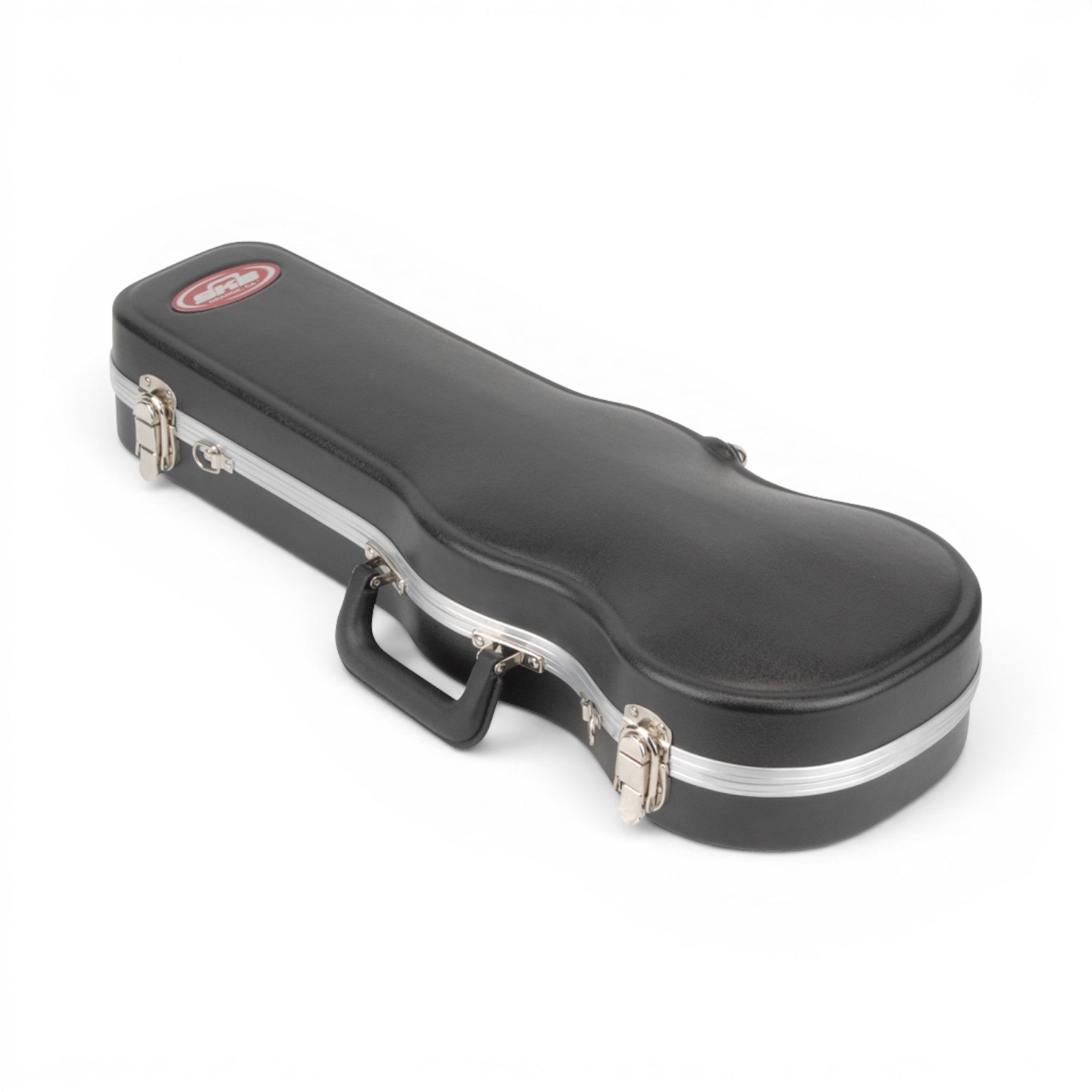 1/4 Violin Case - Deluxe Protection with hard exterior shell and secure metal latches. Ideal for various violin models and travel safety.