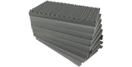 Cubed Foam iSeries 2918-14 insert accessory with layered customizable foam for durable protection and easy gear fitting in single lid cases.