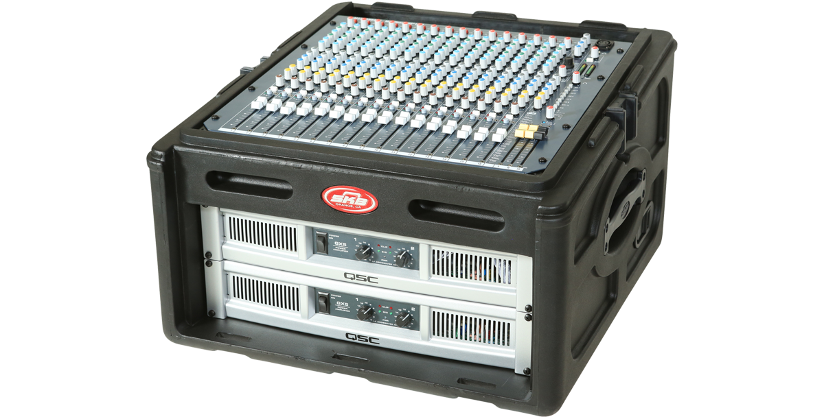 SKB R102 DJ用コンボラックケース ケースのみ 機材は見本です Compact