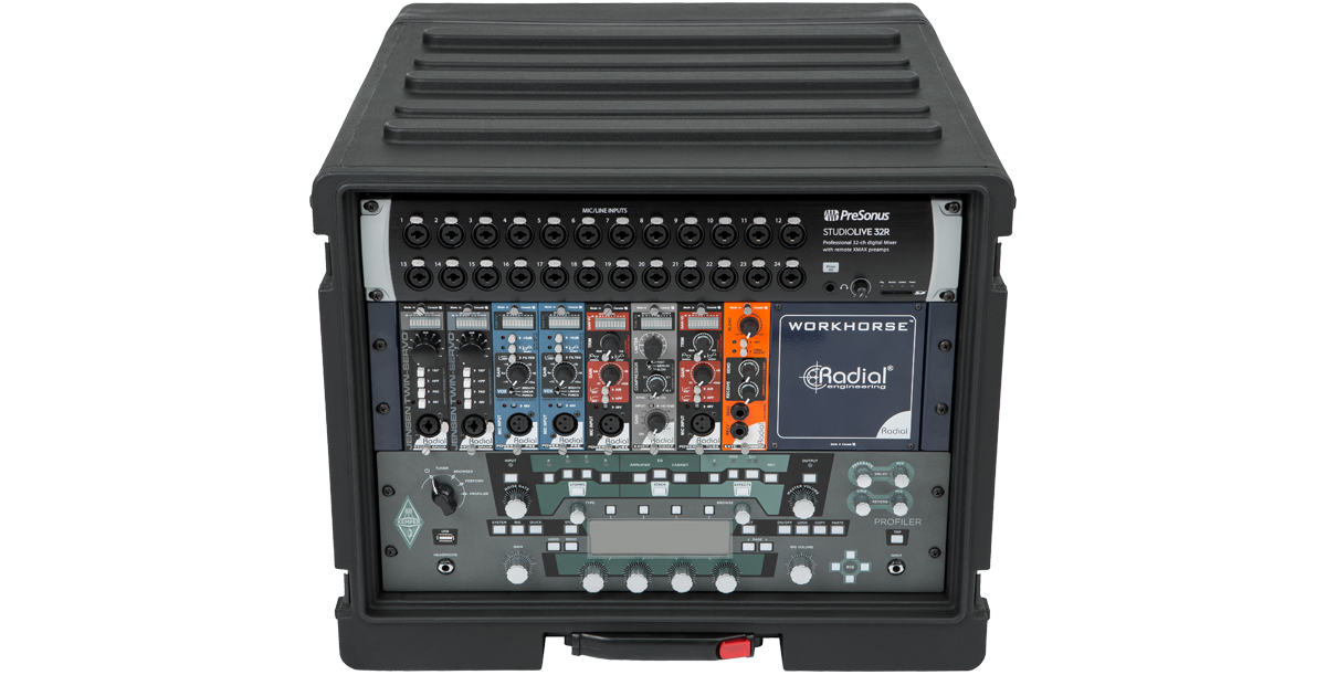 8U SKB Rolling Rack - Easy Transport | Strong, Durable Roto-Molded 8U SKB Rolling Rack - Easy Transport | Strong, Durable Roto-Molded