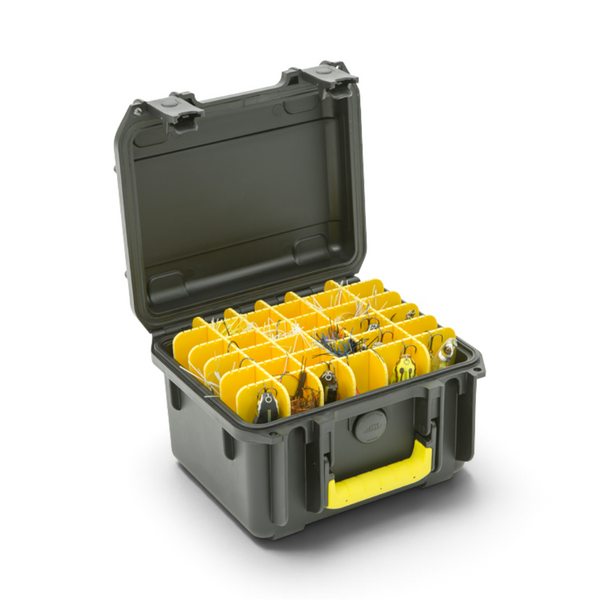 CHALLENGER ケース イエロー iSeries 0907-6 Waterproof Lure Case - Small Lure Case