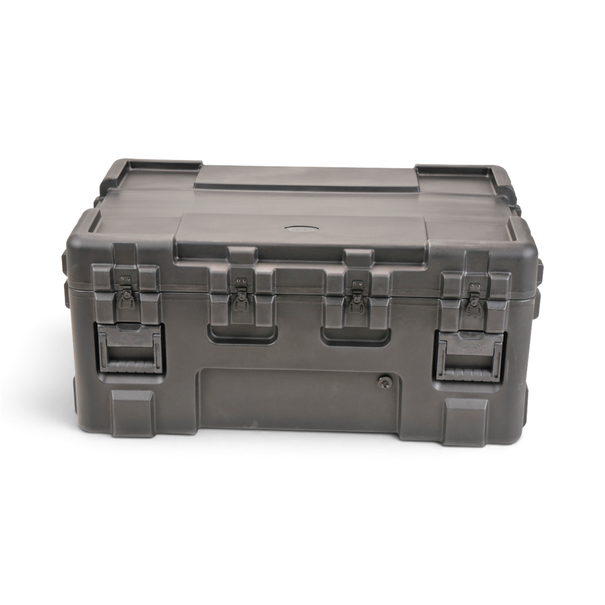 SKB Cases rSeries 4024-18 military-grade black roto-molded LLDPE storage case with stainless steel latches
