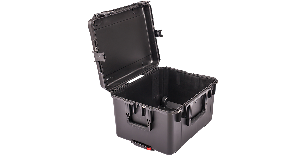 Open iSeries 2217-12 Case - High-Strength Waterproof storage case with reinforced lid and deep interior for vacuum accessory kits.