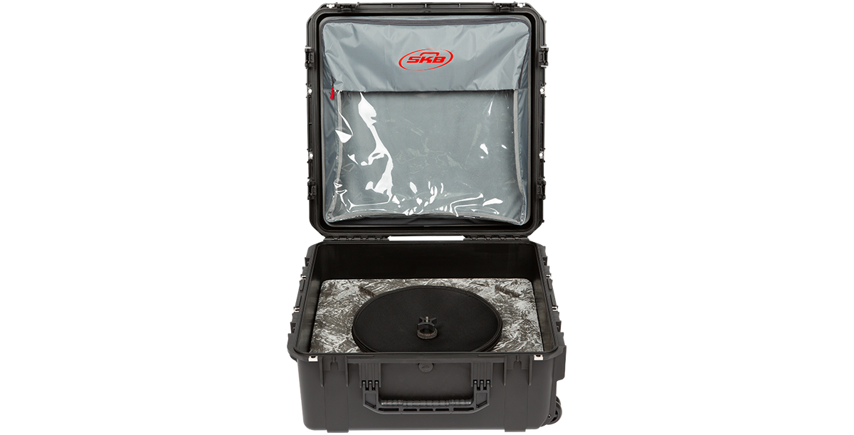 iSeries Cymbal Case 2424-10 - Secure Travel | TSA Locks, Wheels