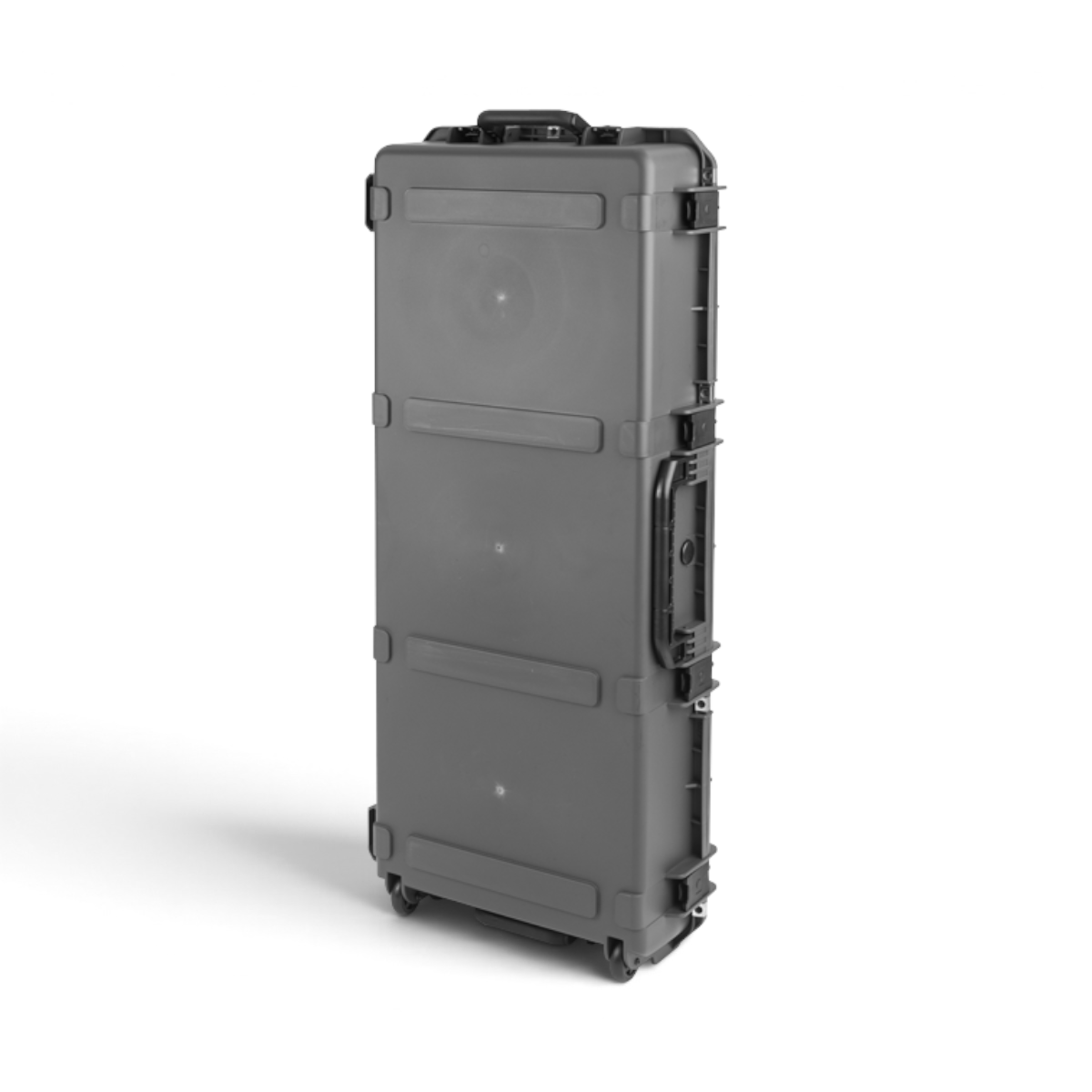 SKB Cases iSeries 4719-8 charcoal grey waterproof overland case with durable polypropylene construction and latches.