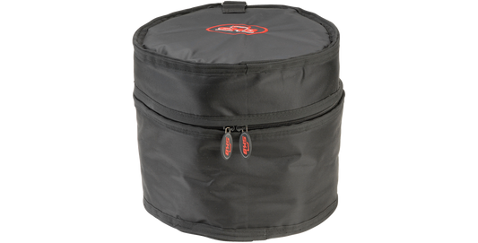 8 x 10 Tom Drum Gig Bag - 8 x 10 tom drum bag | Durable, Convenient with dual zippers and padded nylon exterior for tom drum protection.
