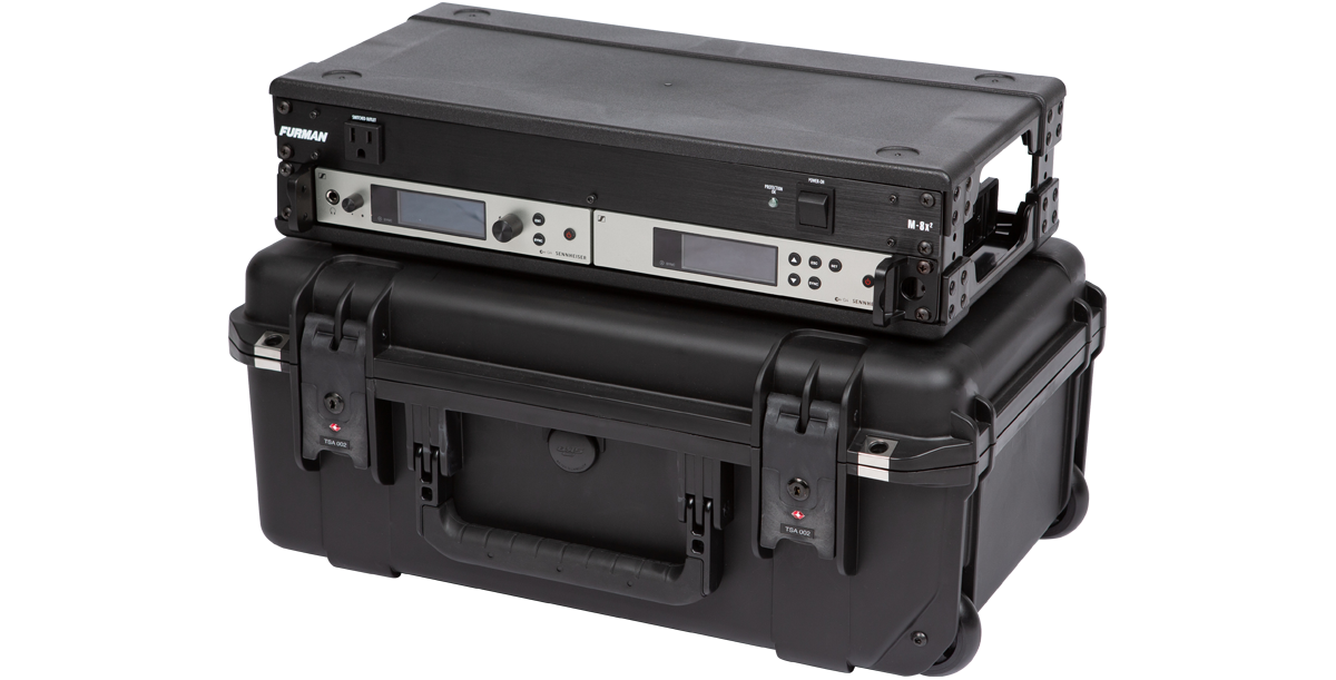 2U iSeries Injection Molded Shallow Fly Rack - 9"