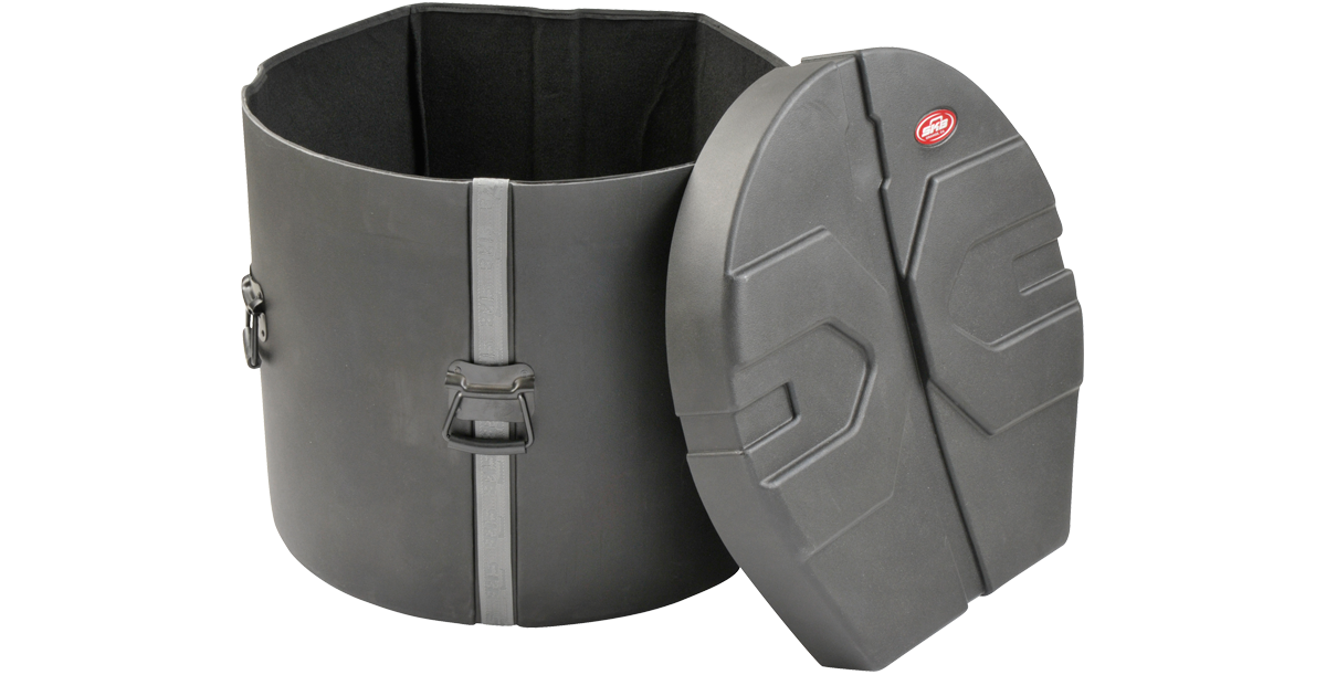 【22】チェスト 18 x 22 Bass Drum Case - Padded Interior | Durable, Portable