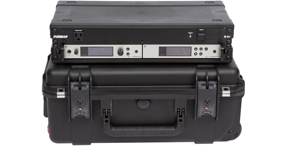 2U iSeries Injection Molded Shallow Fly Rack - 9"