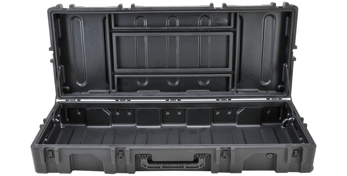 パーテーション ProX XS-TMC1012WLTFBTL Flight Case For Rane 72 Mixer and 2
