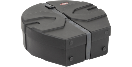 Cymbal Transport Case - Cymbal Safe with durable roto-molded shell, shown closed with reinforced edges for secure stacking and transport.