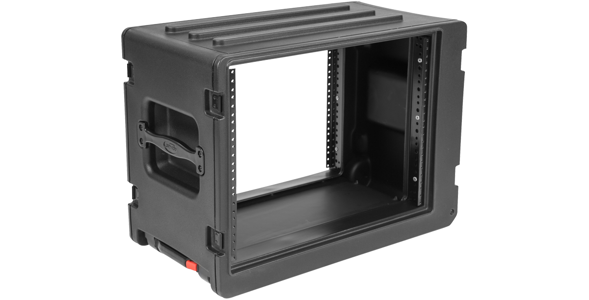 8U rSeries Shallow Rolling Rack